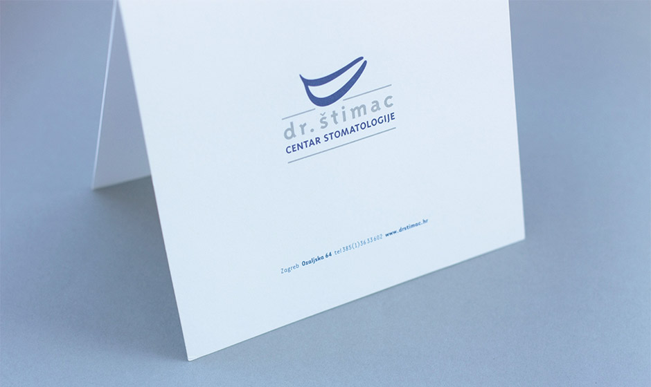 Dr. Štimac Dental Center logo design